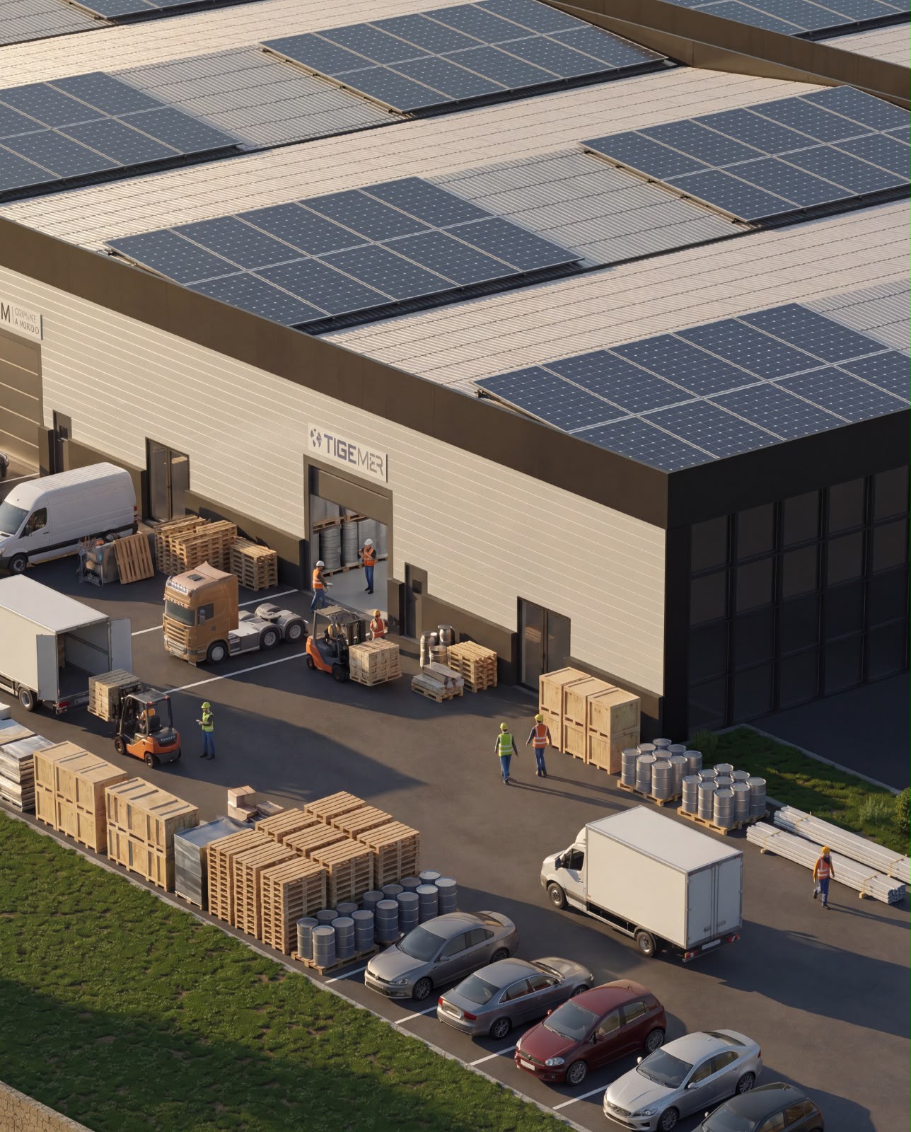 UZTİM controlled production and logistics campus